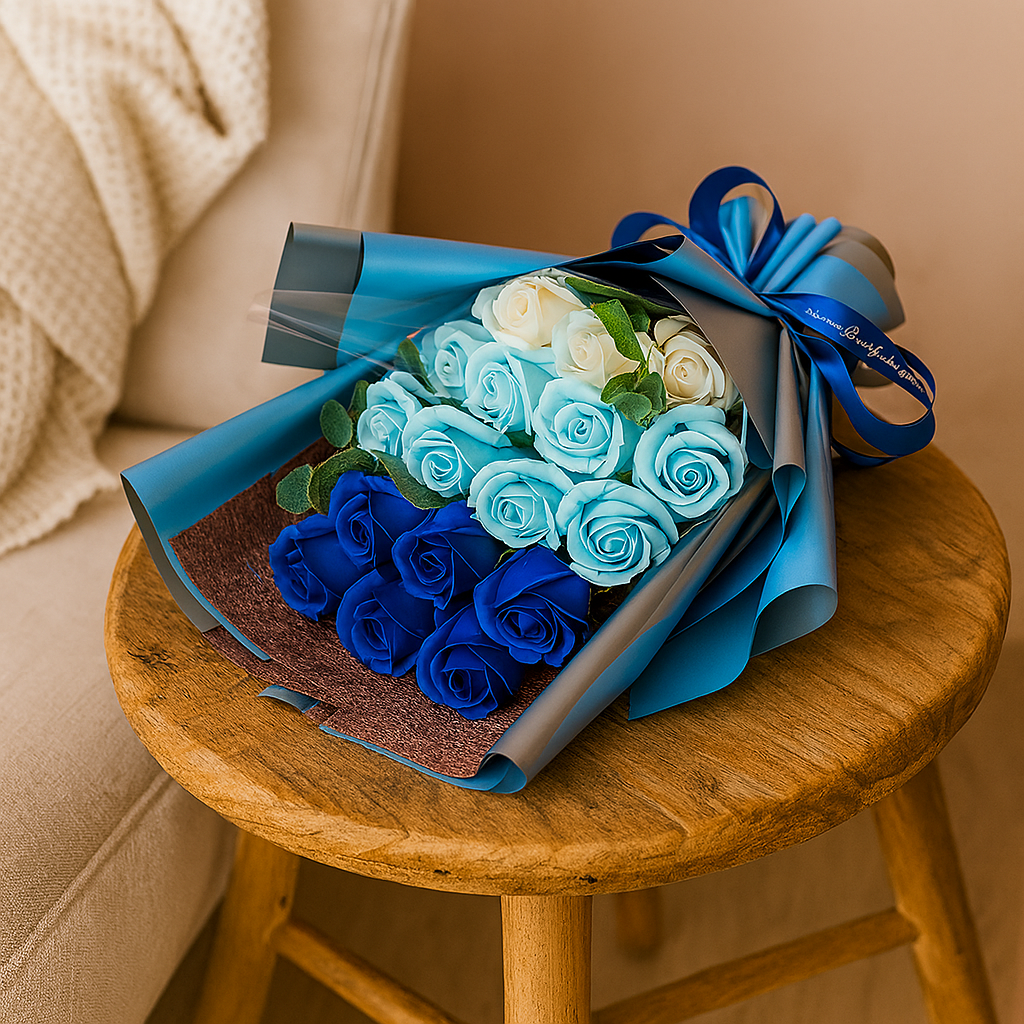 Rosenstrauß - perfektes Geschenk für Valentinstag und Geburtstag