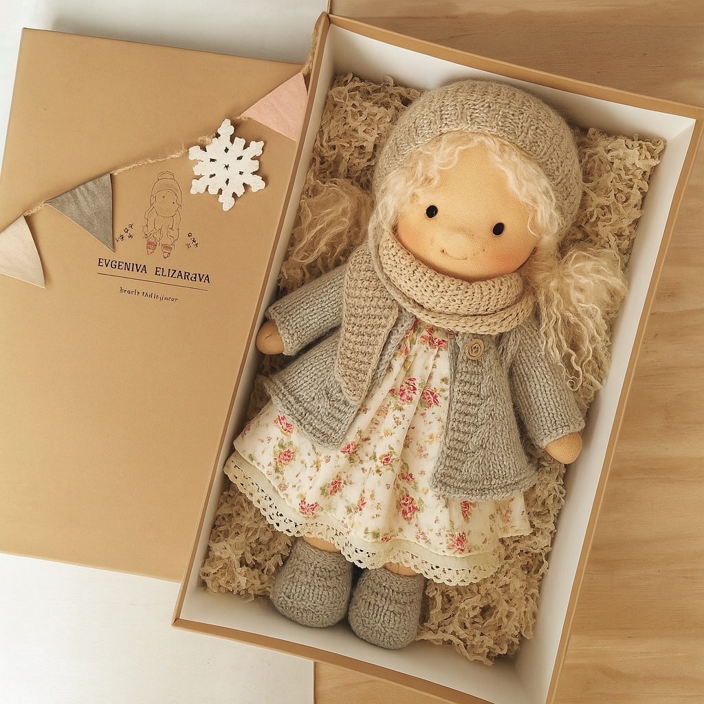 Carol – Handgemachte Waldorfpuppe zum Kuscheln, Spielen & Trösten