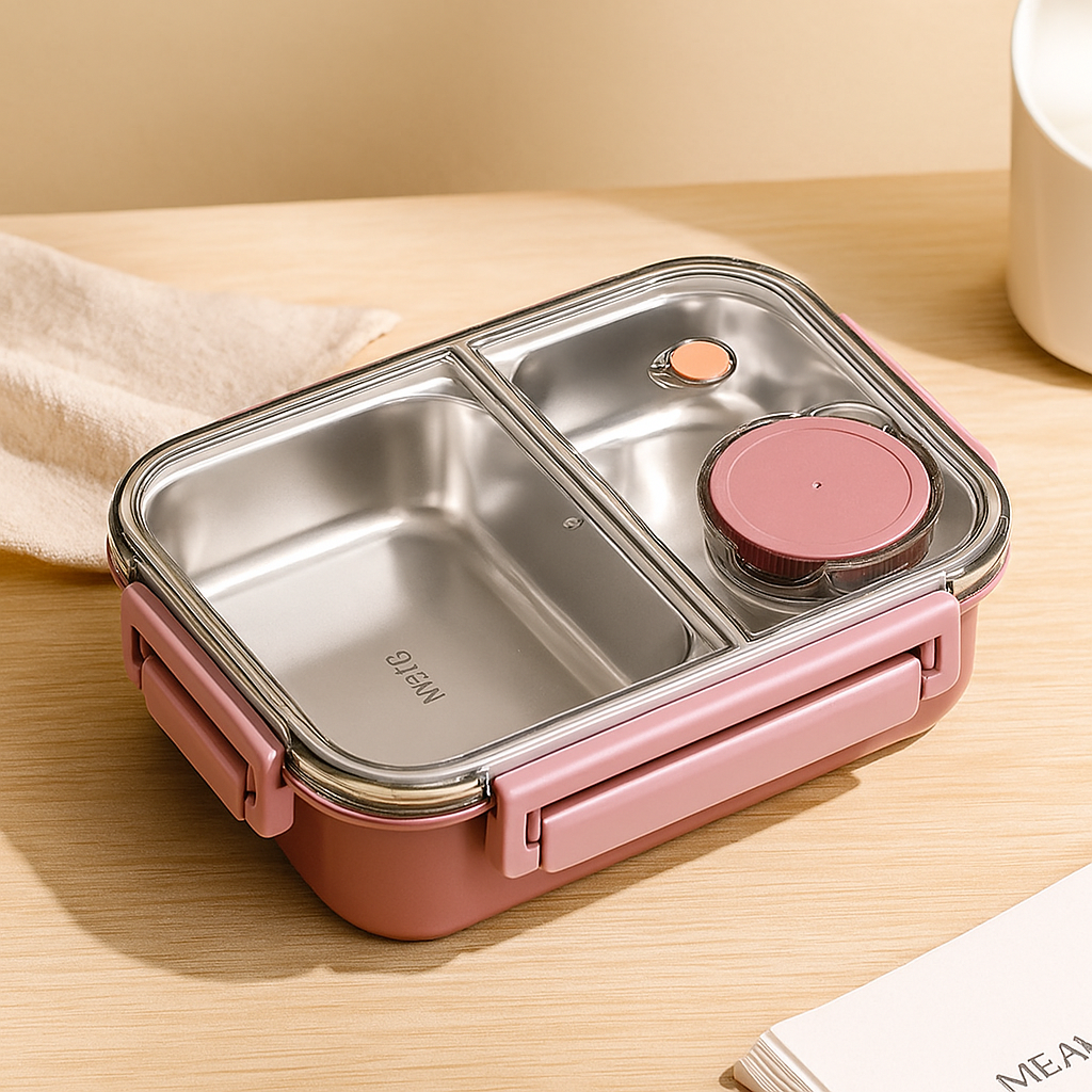 Lunchbox für Büro und Schule – Kompakte Brotdose für unterwegs