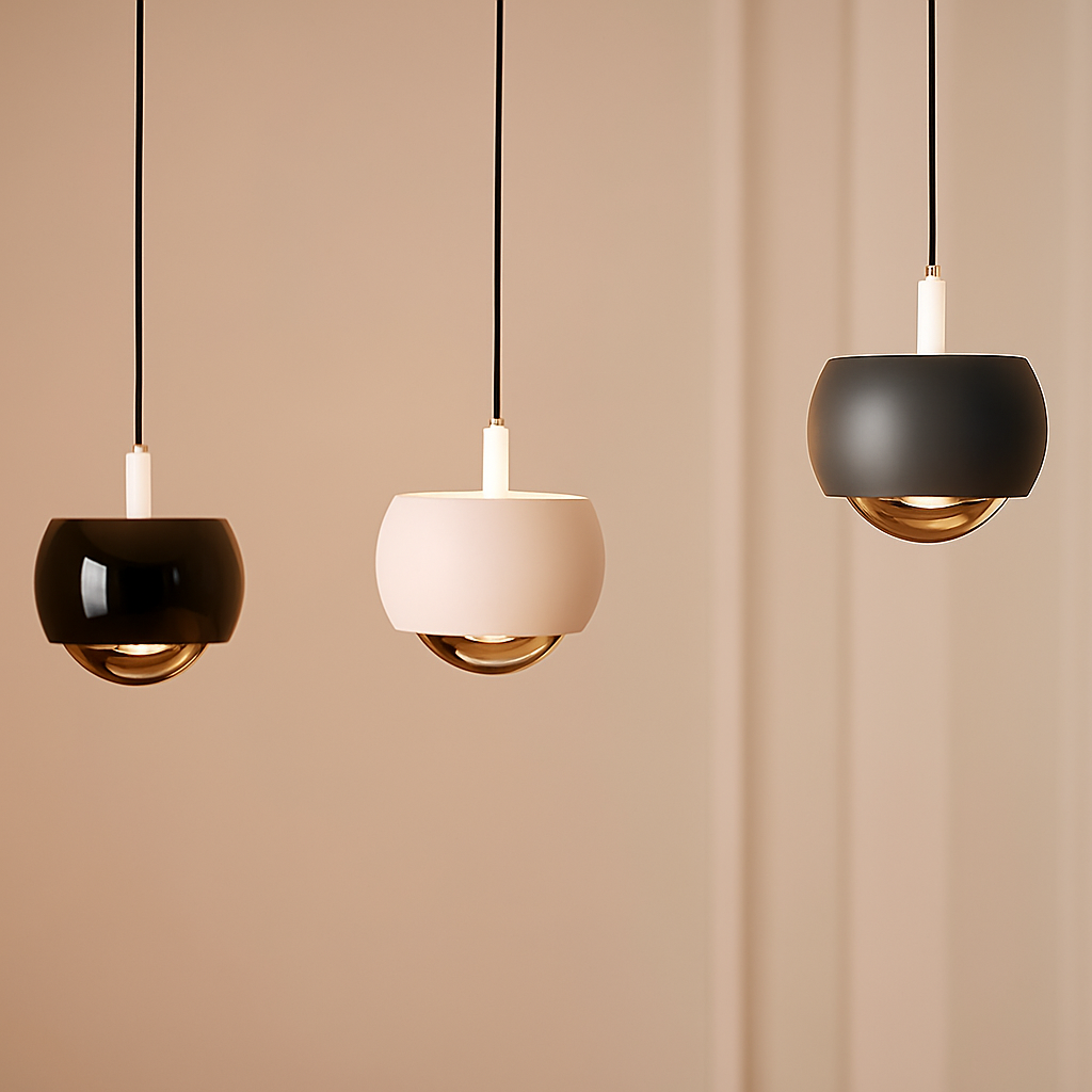 HaloForm – Minimalistische Pendelleuchte mit LED-Licht und elegantem kreisförmigem Design