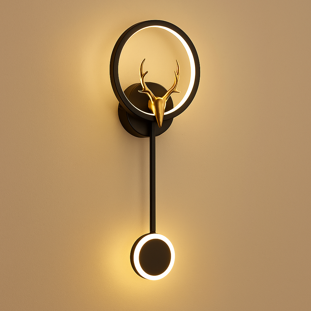 LumiNest – Elegante Doppelwandleuchte für minimalistische und stimmungsvolle Beleuchtung im Zuhause