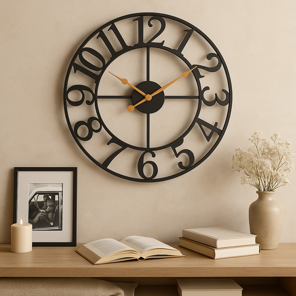 TimeVista – Stilvoller Retro-Digital-Wecker mit großem, gut ablesbarem Display