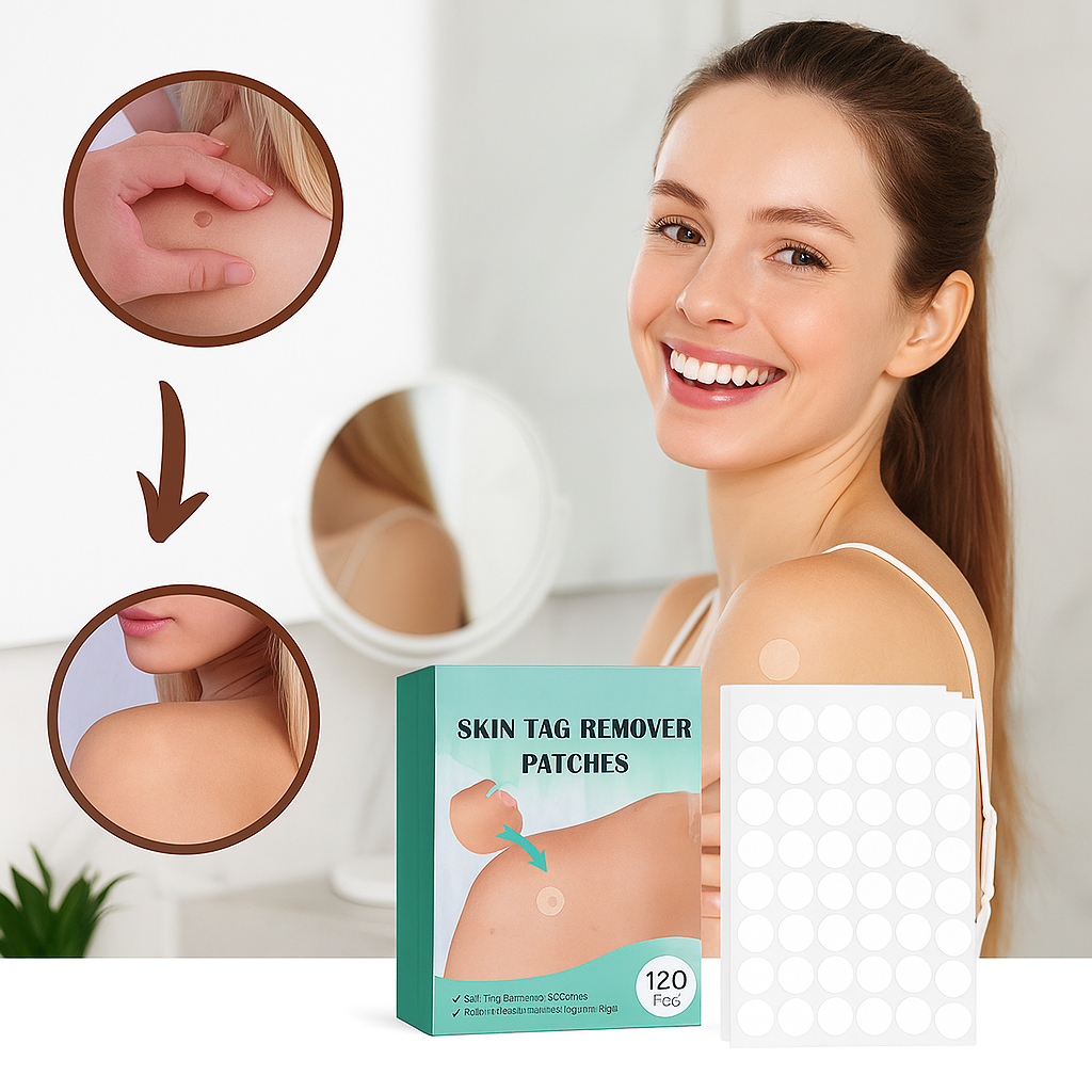 SkinClear - Pflaster zur Entfernung von Flecken und Warzen
