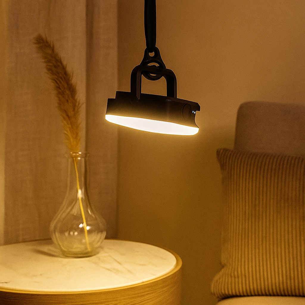 MagnaGlow – Magnetische wiederaufladbare LED-Lampe mit rundem, kompakt Design