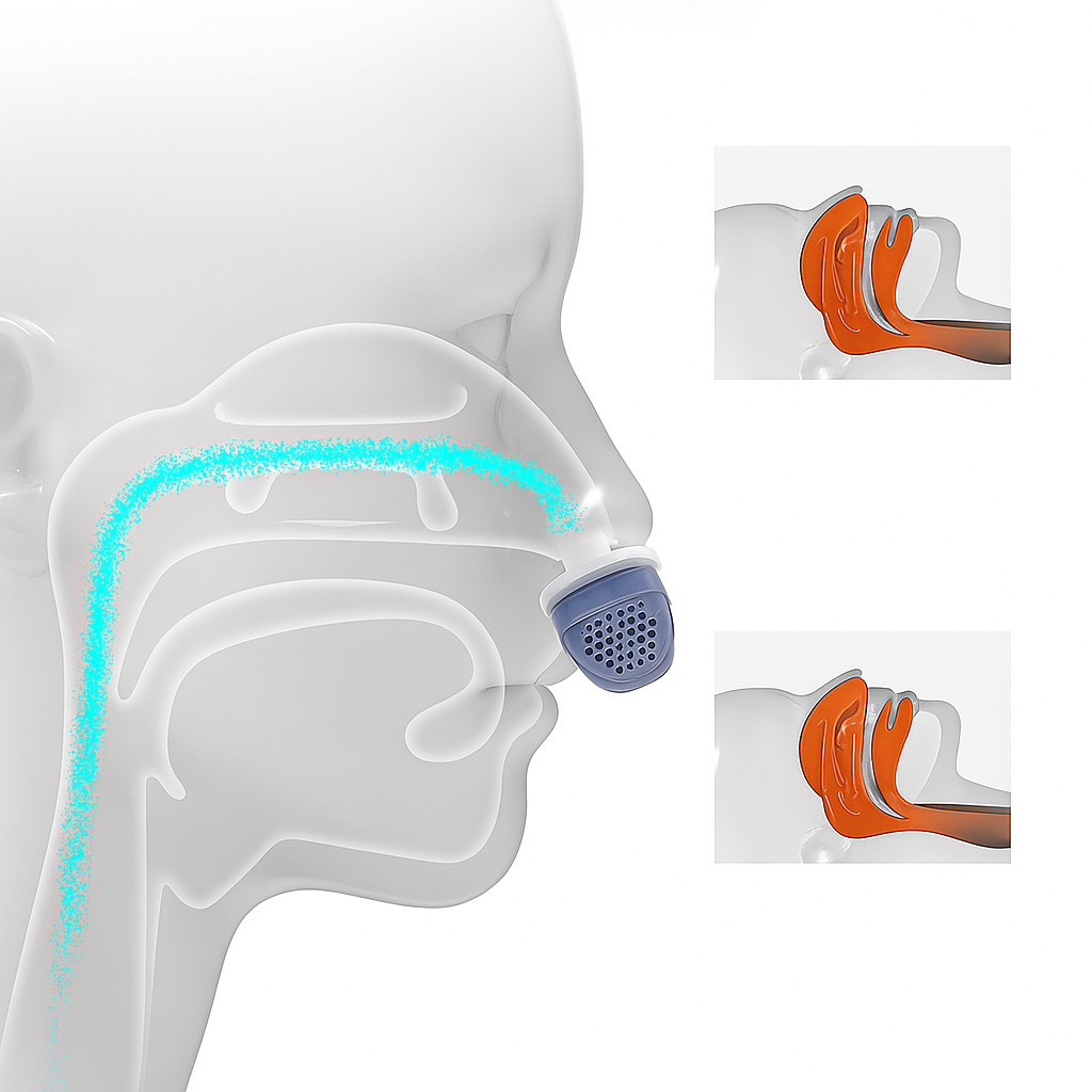 AirEase Micro-CPAP Schlafapnoe-Gerät – Kompaktes, Tragbares CPAP
