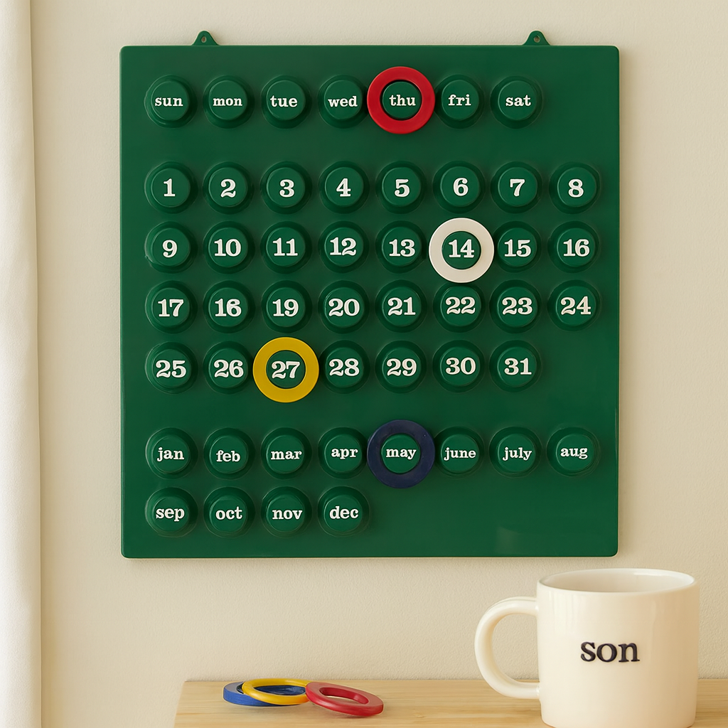 ChronoRing | Zeitloser Wandkalender
