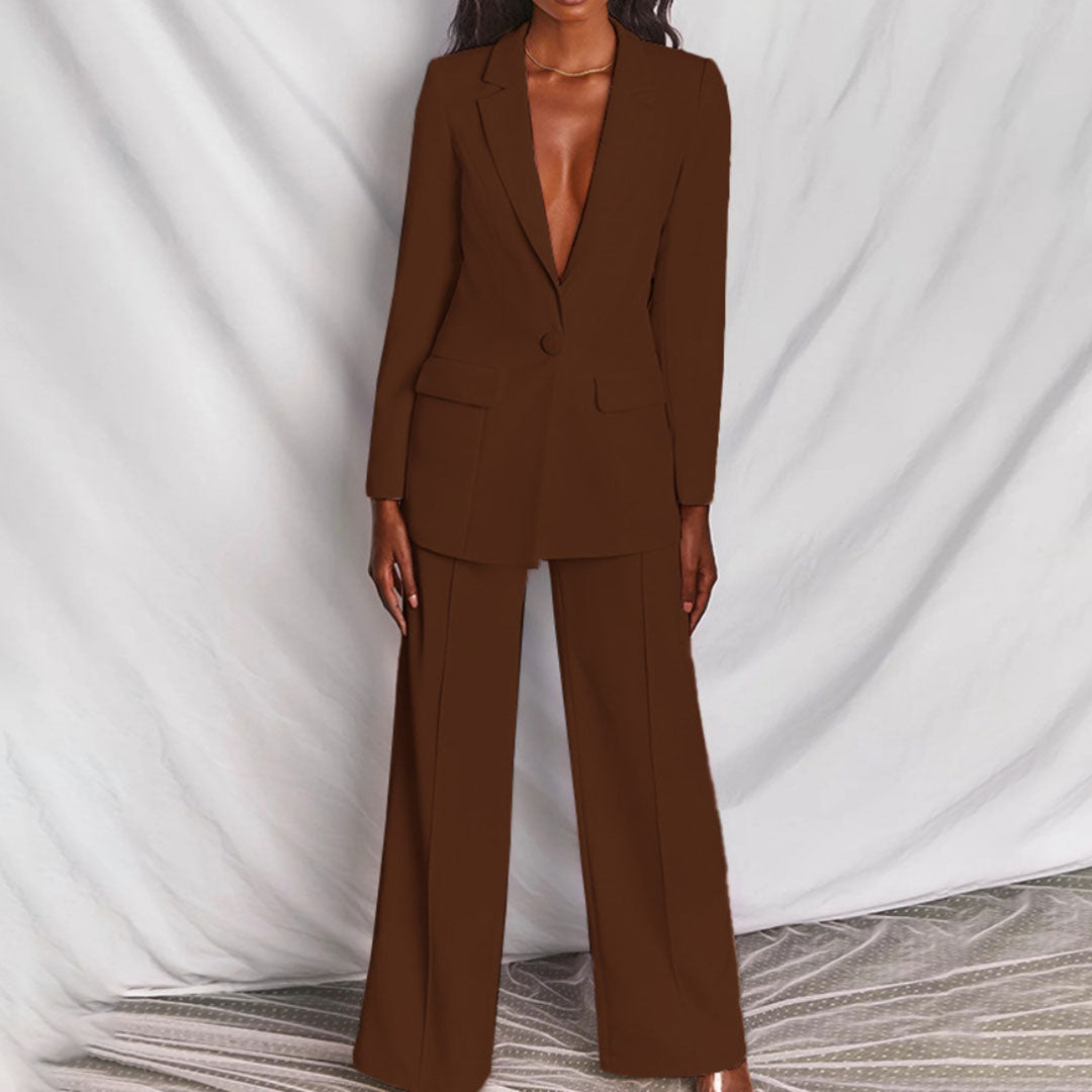Ellie - Luxe Blazer & Hosen Set