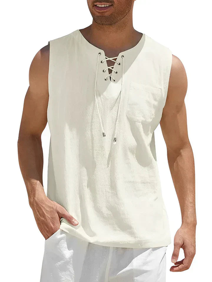 Geo - Bequeme Sommer-Tanktop für Männer
