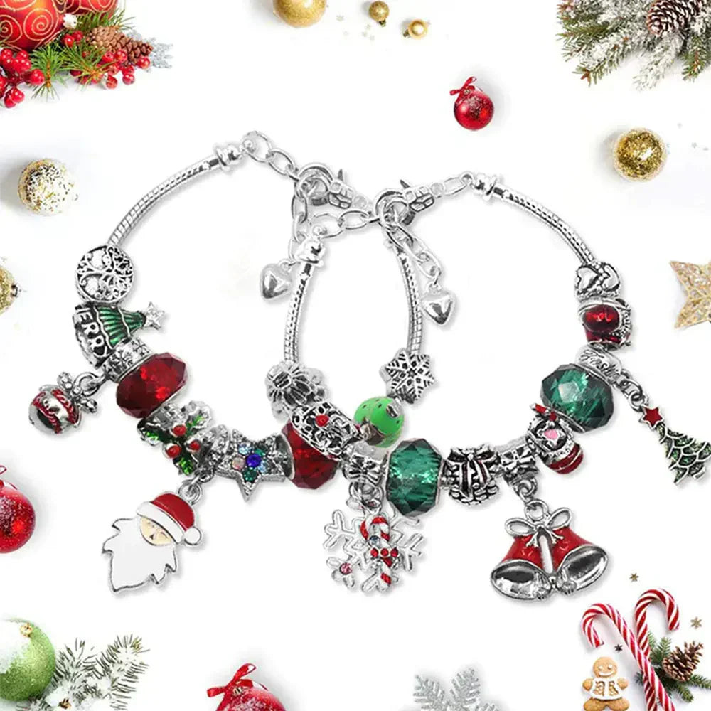 DIY Weihnachtskalender Armband Set