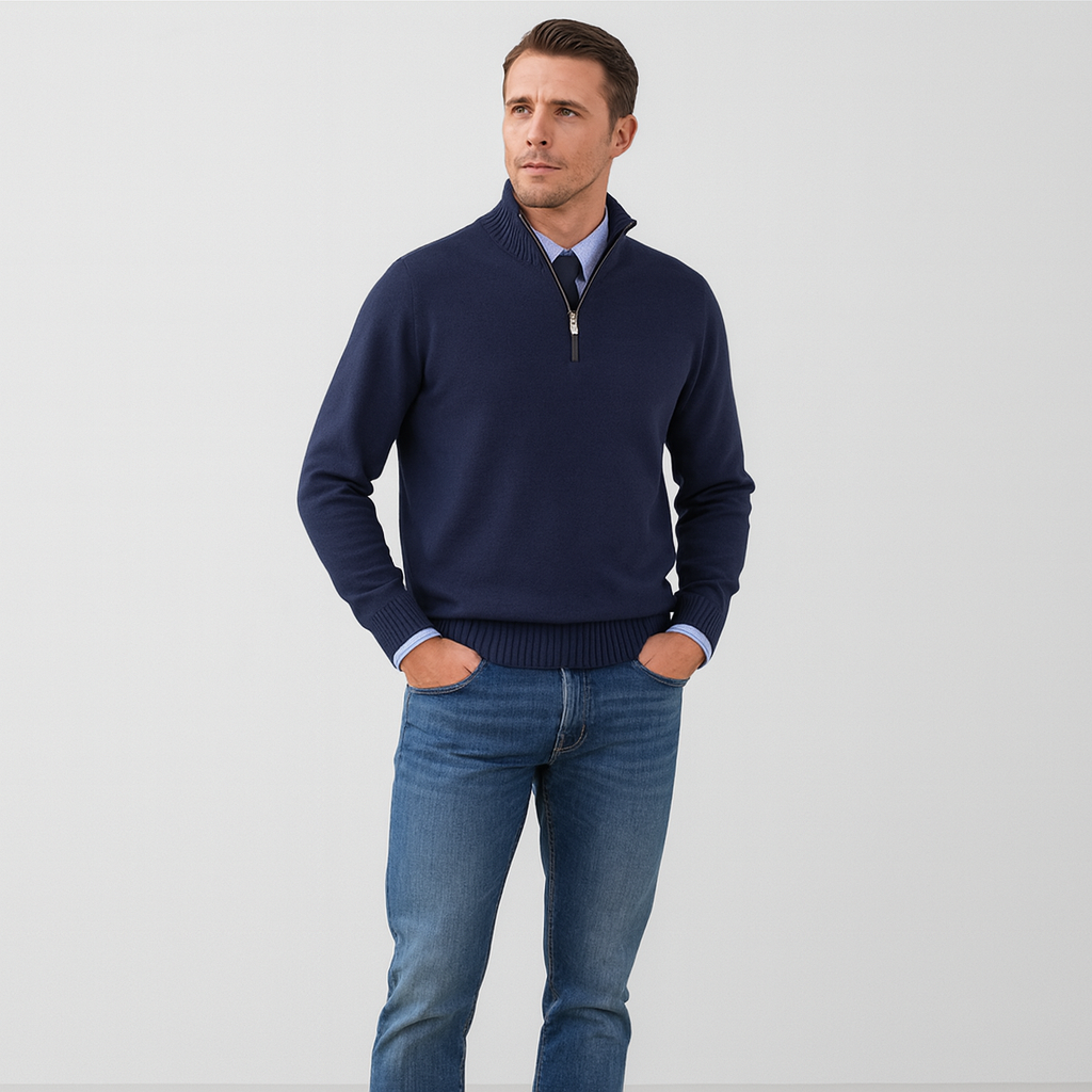 Darian | Lässige Stehkragenjacke