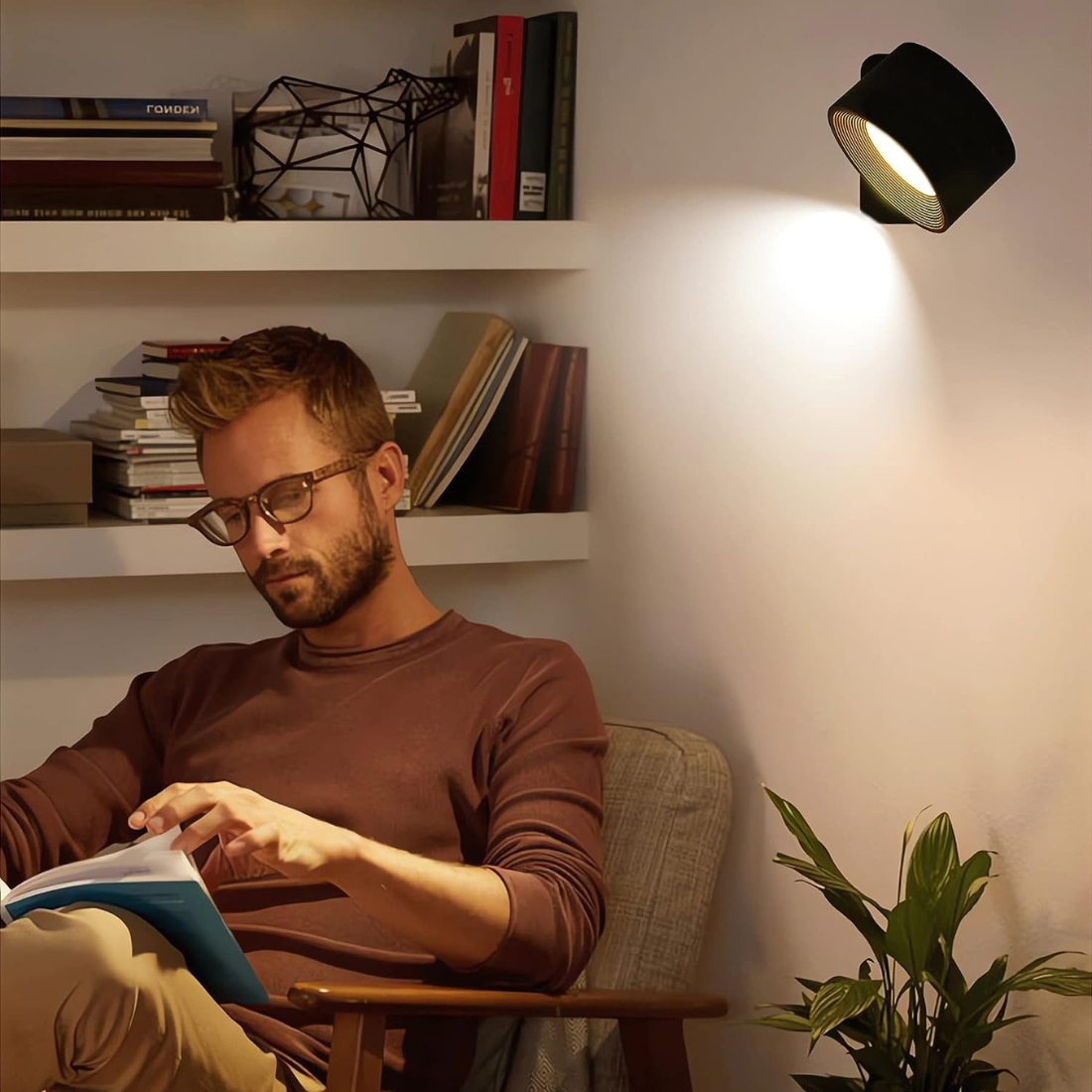 Illuminate - Einstellbare wandmontierte LED-Leuchte