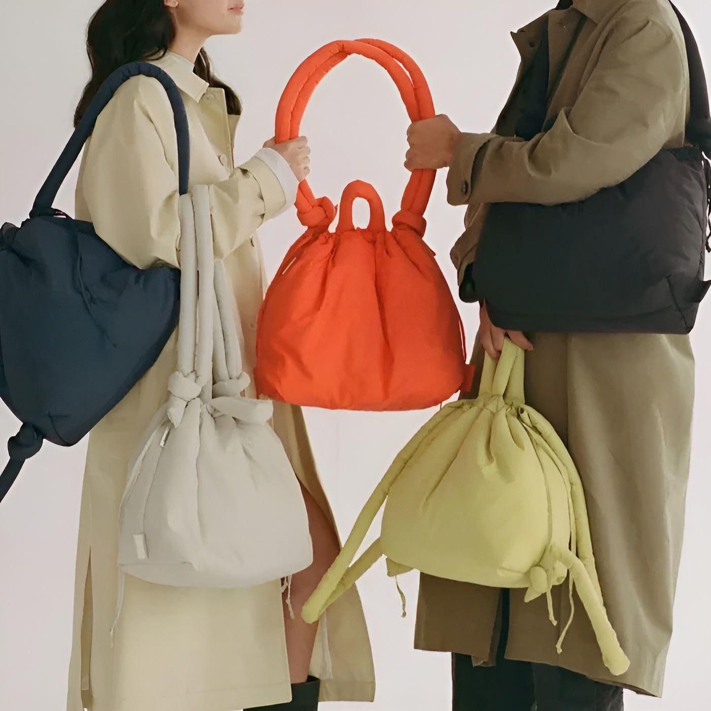 Listbeth - Vielseitige Tasche mit Knotengriff