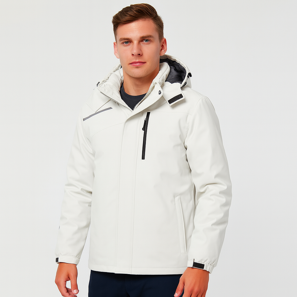 Dominik | Minimalistische, wasserabweisende Jacke