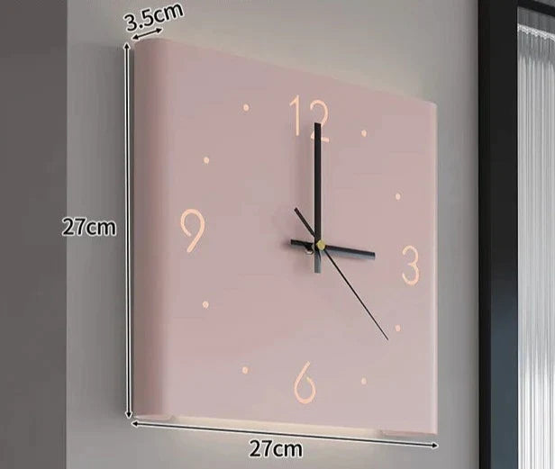 MetroSync | Moderne doppelseitige Wanduhr