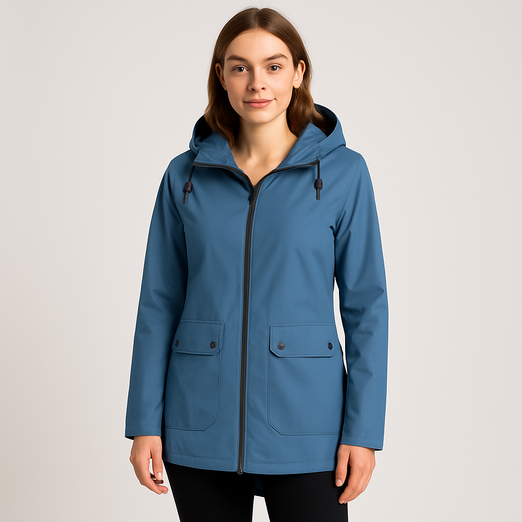 Elisabeth | Elegante wasserdichte Kapuzenjacke