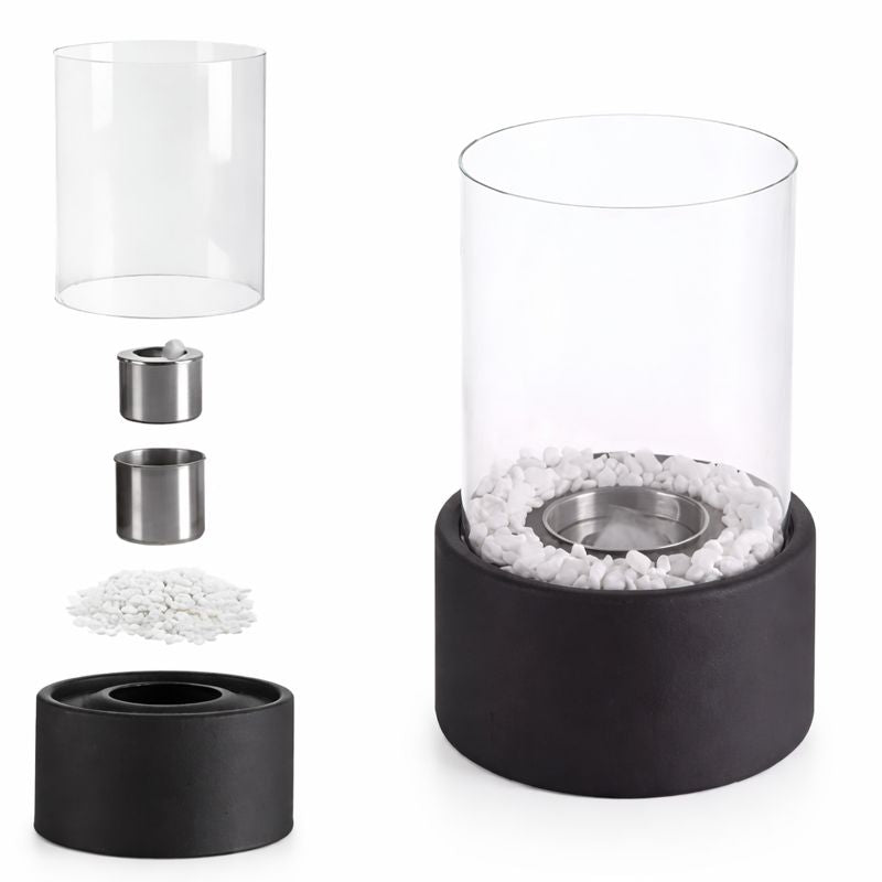 EmberLux | Ethanol-Feuertischlampe