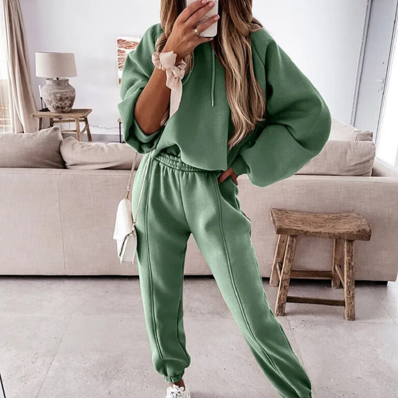 Damen Hoodie Set