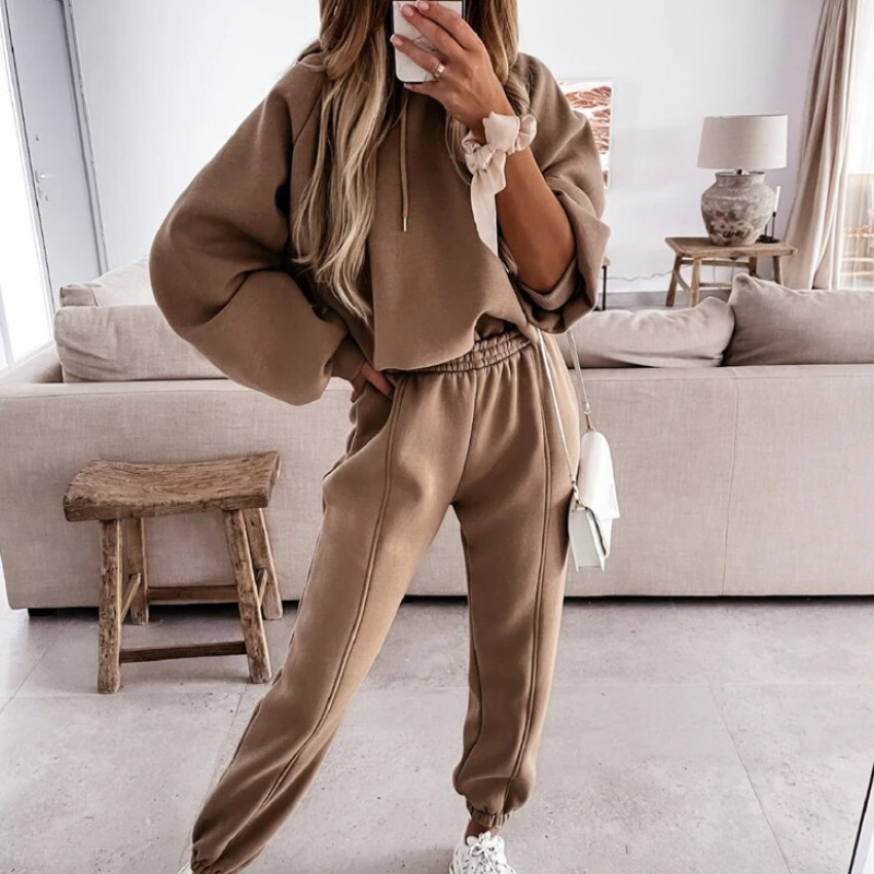 Damen Hoodie Set