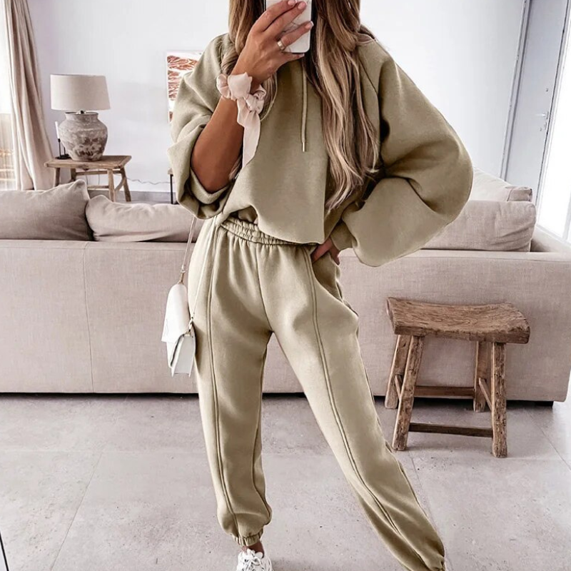 Damen Hoodie Set