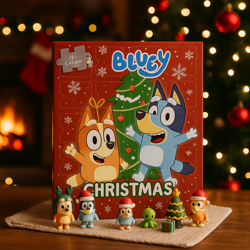 Festlicher Countdown | Cartoon-Weihnachts-Adventskalender