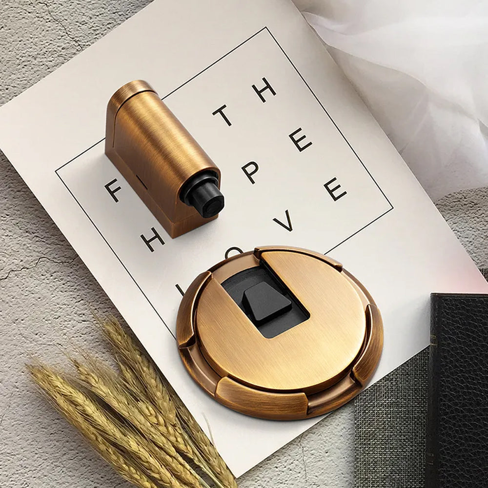 SteelLock Mechanische Türstopper für den Boden | 1+1 Gratis