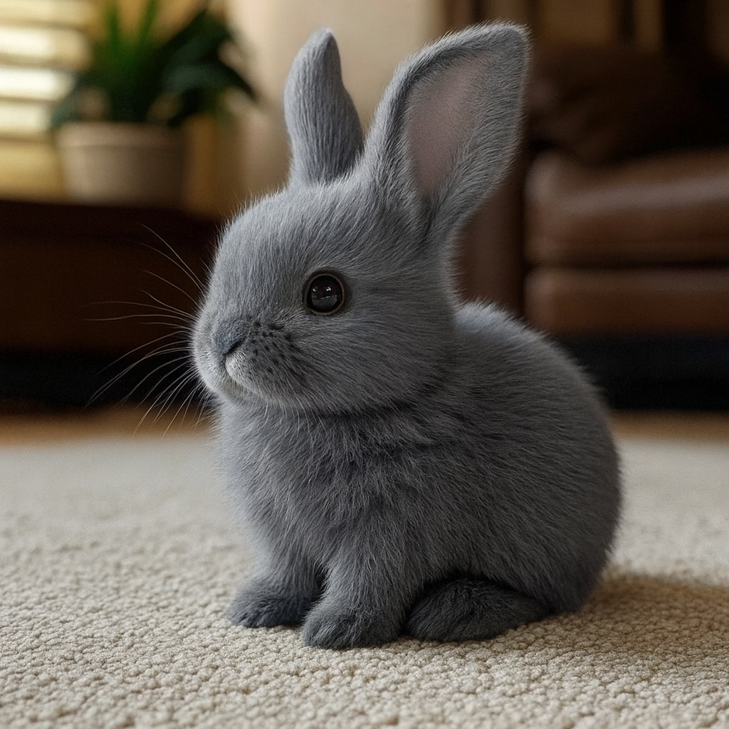 FlopéFlurry | Realistisches hüpfendes Plüschkaninchen