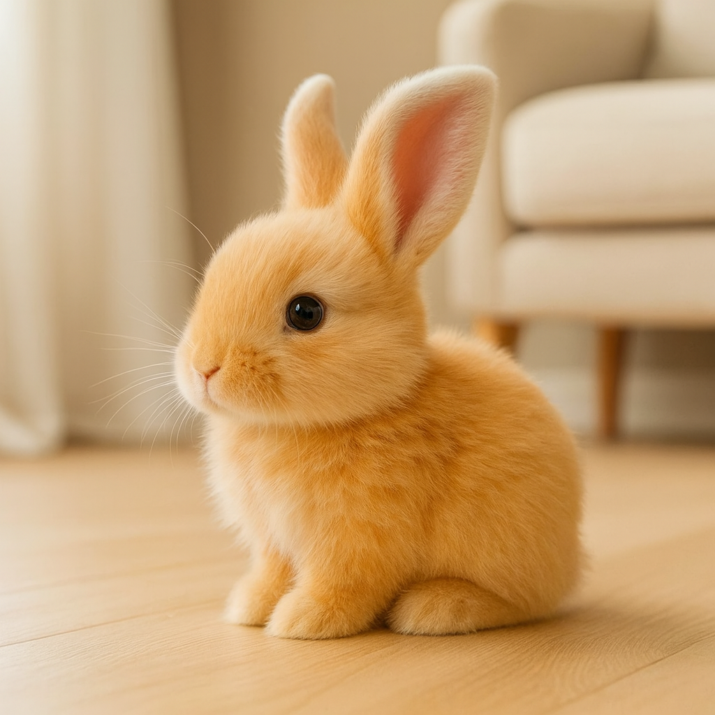 FlopéFlurry | Realistisches hüpfendes Plüschkaninchen