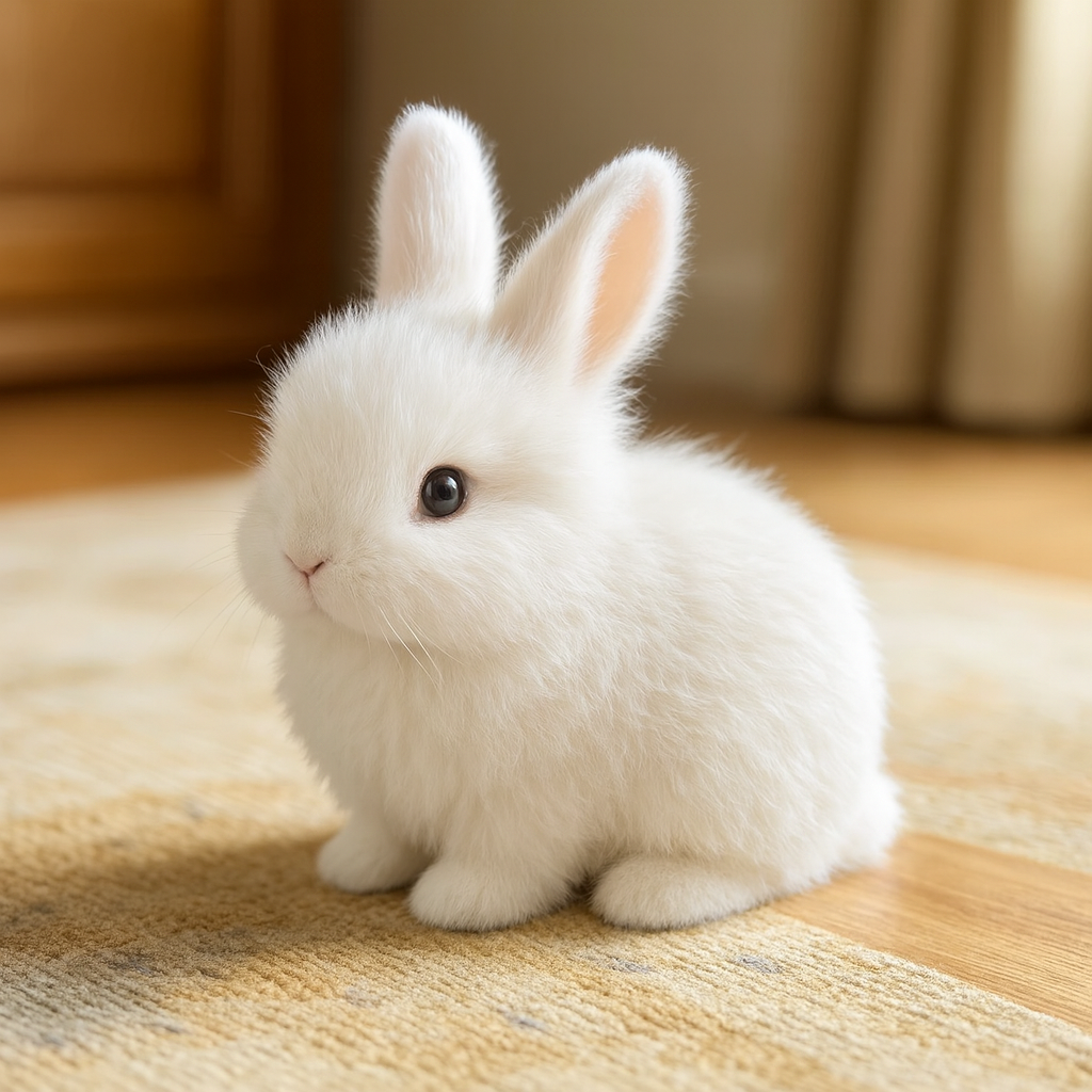 FlopéFlurry | Realistisches hüpfendes Plüschkaninchen
