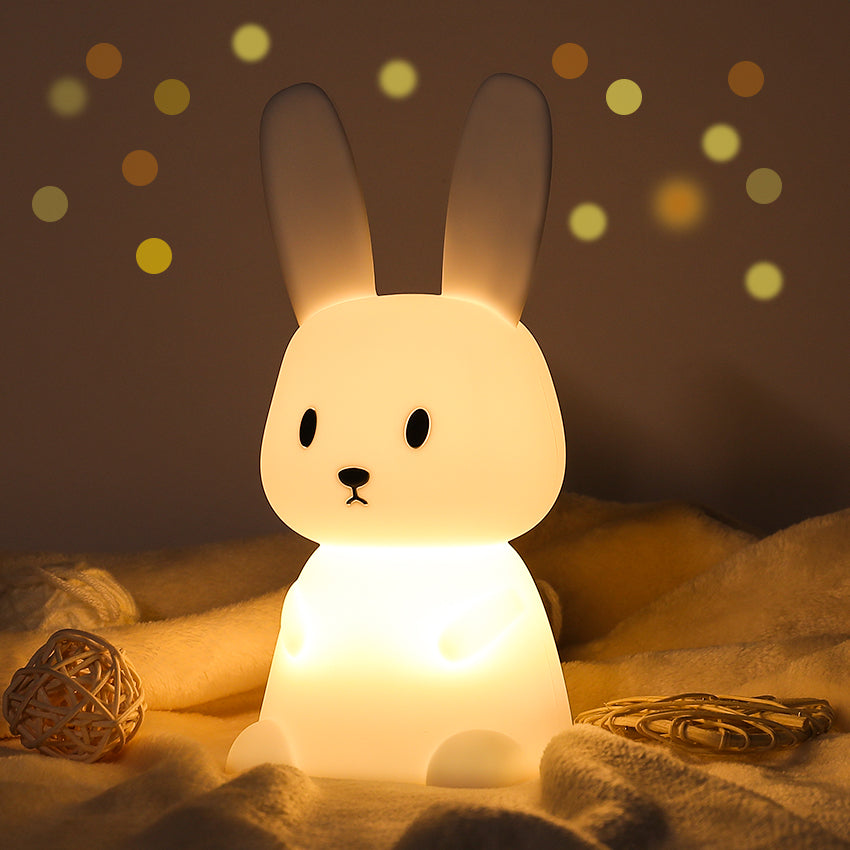 BunnyGlow - Yndig kaninformte Nachtlicht