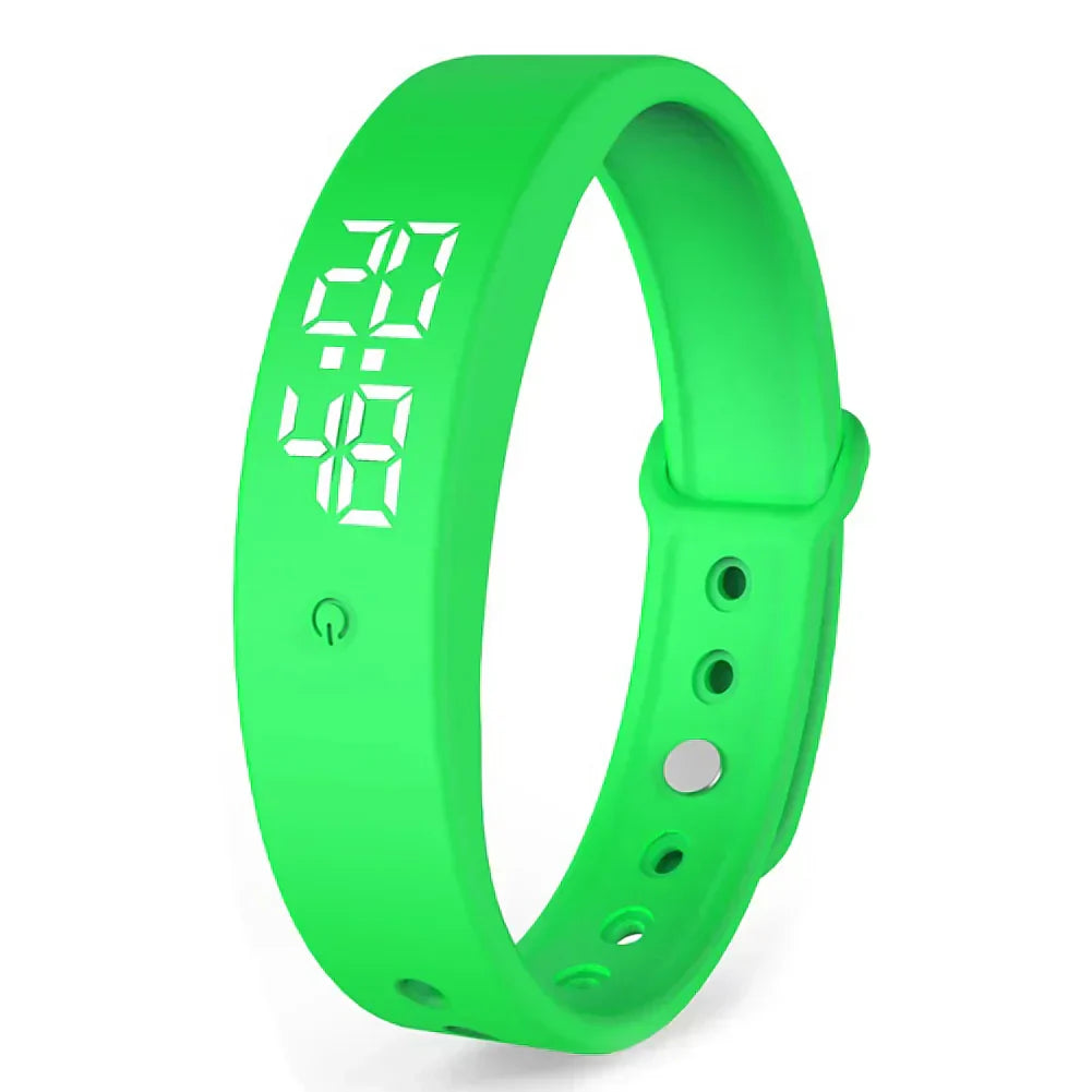 VibeFit V9 – Elegante wasserdichte Smartwatch mit geräuschlosen Alarmen