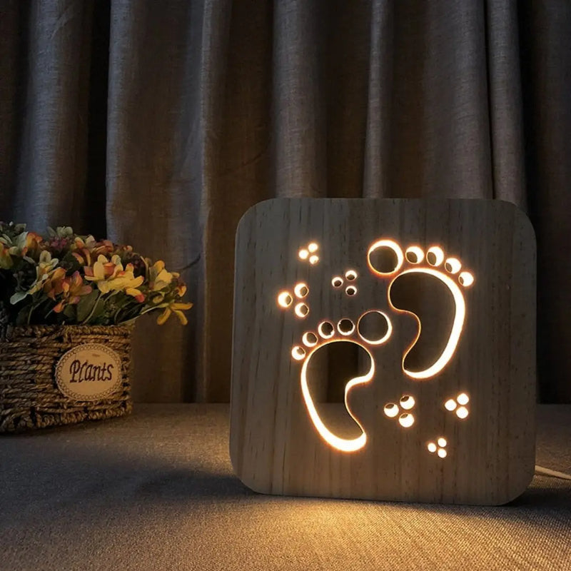 PawfectGlow - Charmante 3D-LED-Lampe