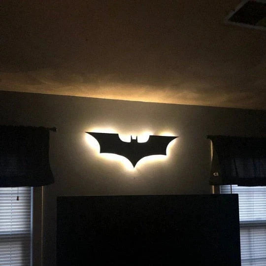 Batmanura - Fernbedienung LED Batman-Lampe