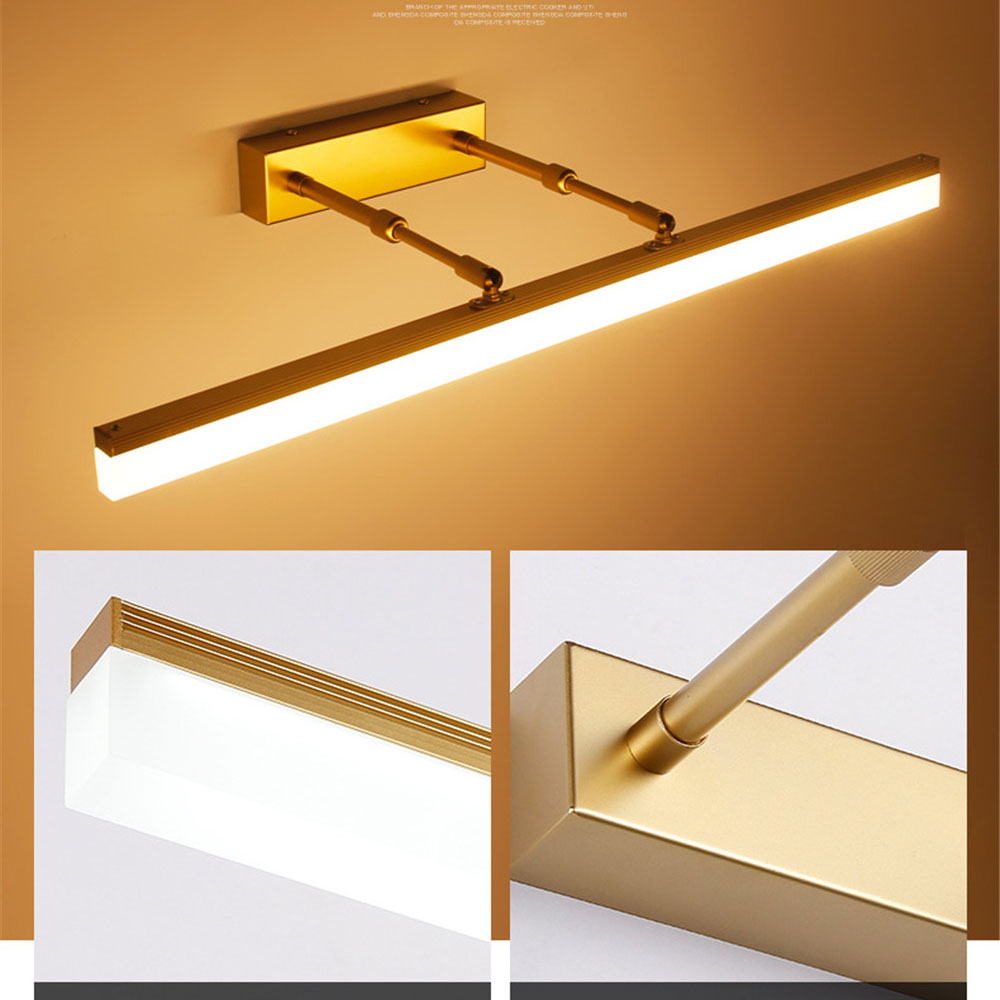 AquaGlow Wasserdichte LED Spiegellampe