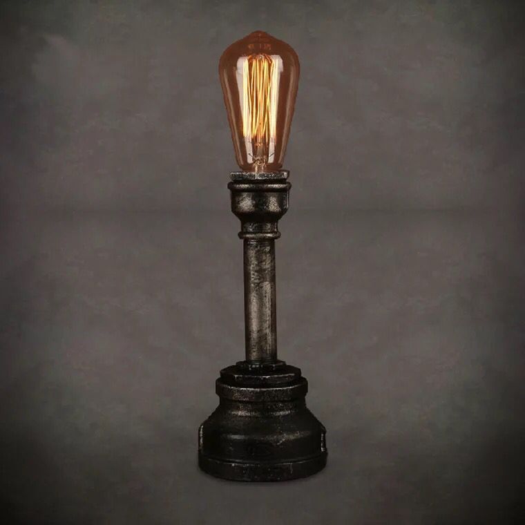 LumoPear - Vintage Glühbirne Lampe im Industriedesign