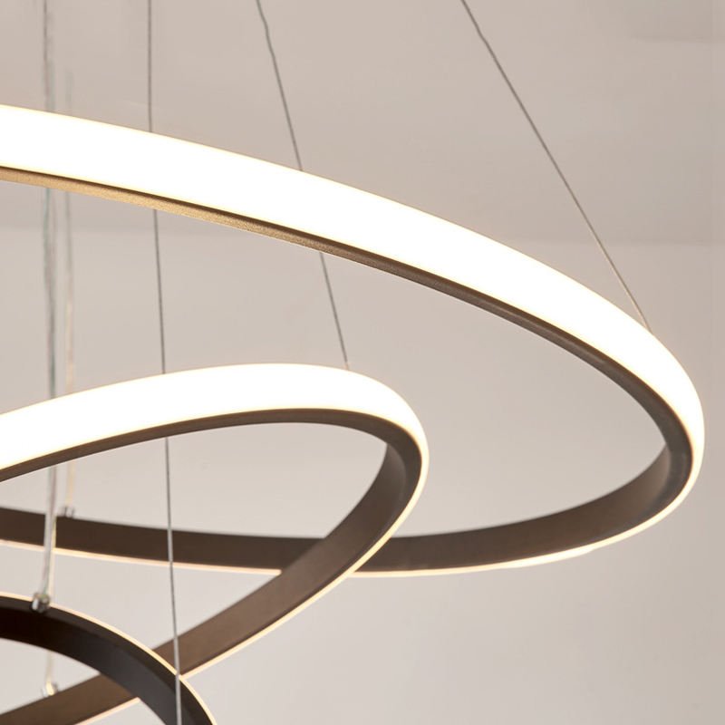 Stylische Spiral-Deckenlampe