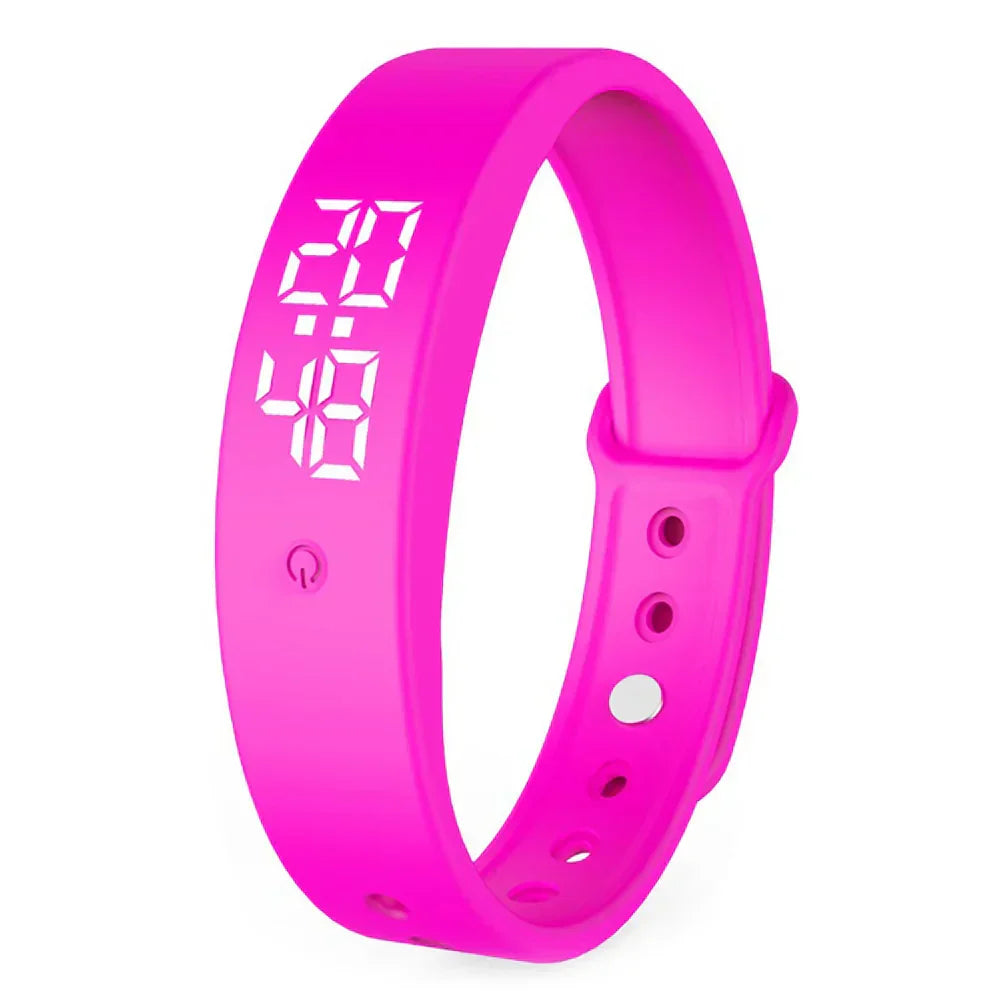VibeFit V9 – Elegante wasserdichte Smartwatch mit geräuschlosen Alarmen