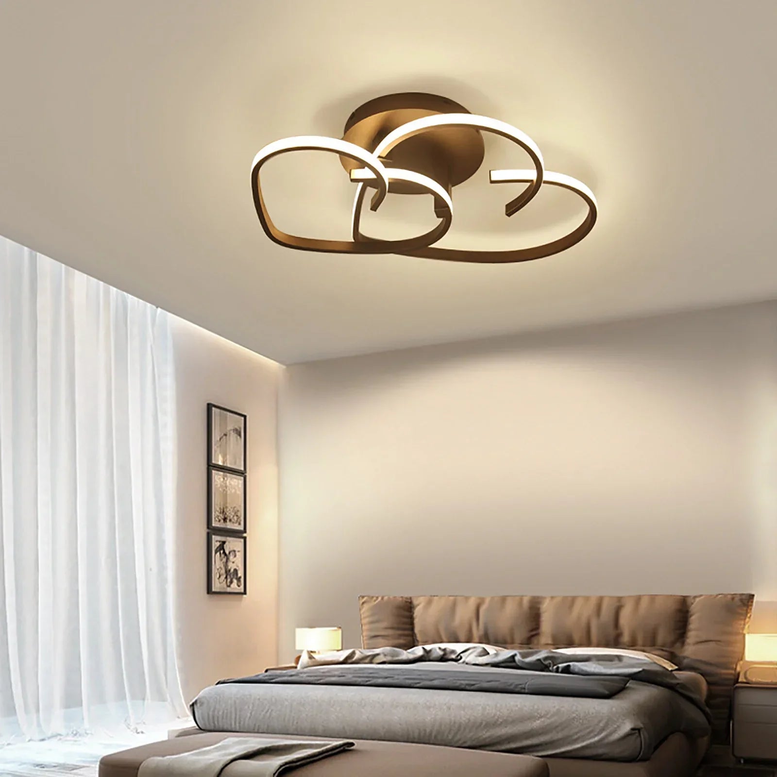 LumiHjerte LED Deckenlampe – Romantische herzförmige Beleuchtung für gemütliche Räume