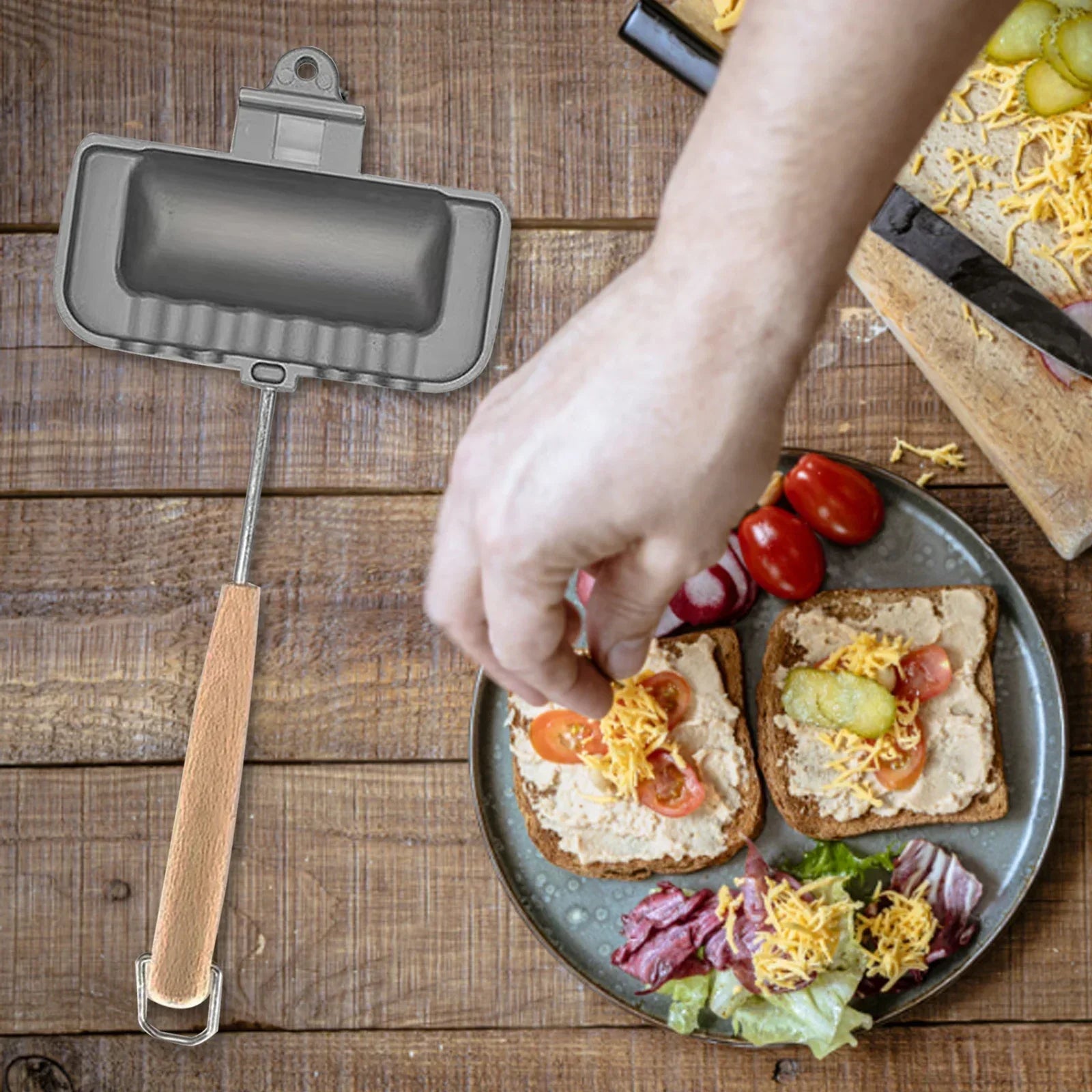 EasyBite - Kompakte Sandwichmaschine für mühelose Mahlzeiten
