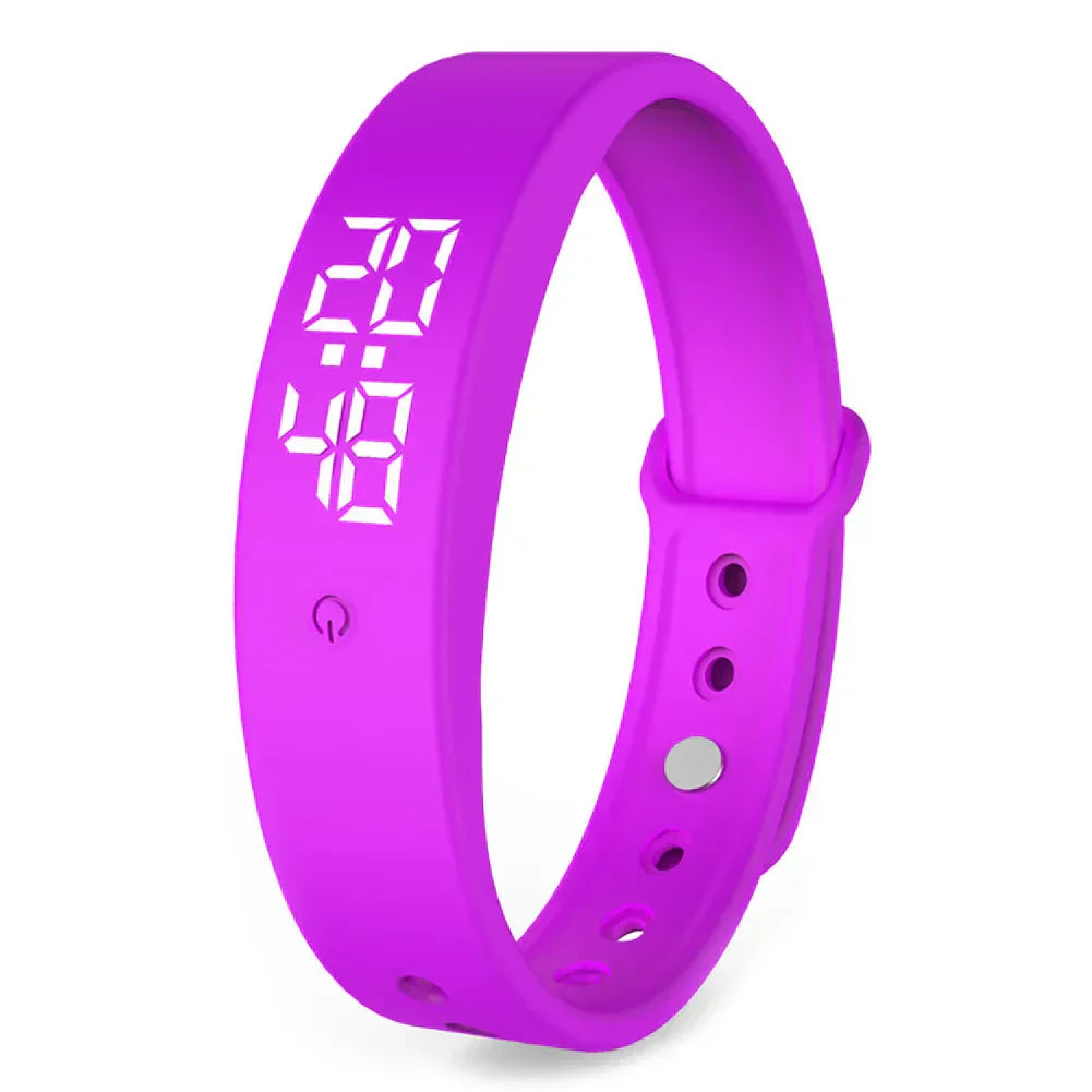 VibeFit V9 – Elegante wasserdichte Smartwatch mit geräuschlosen Alarmen