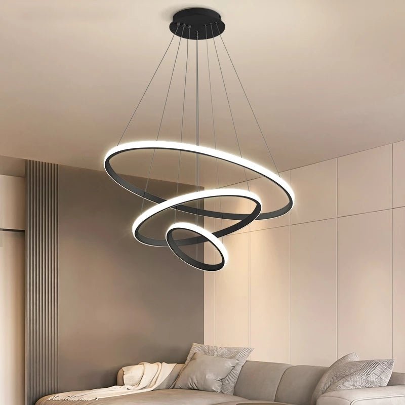 Stylische Spiral-Deckenlampe