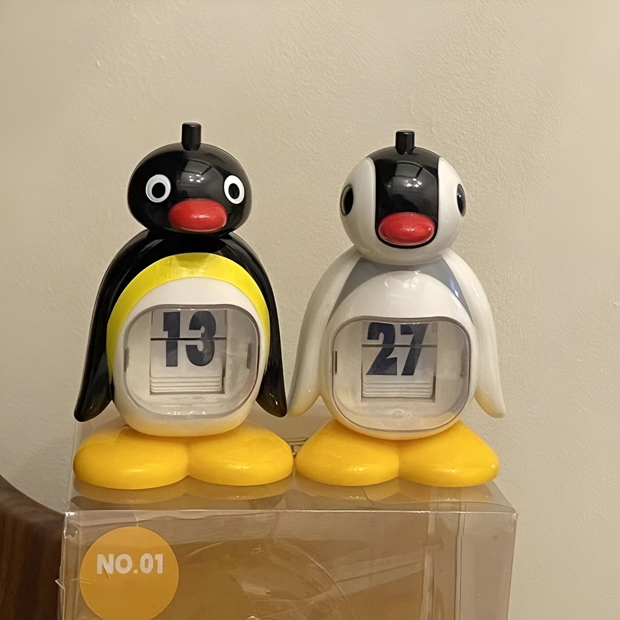 PenguinTidy - Manuelles Flipspielzeug mit süßem Pinguin-Design
