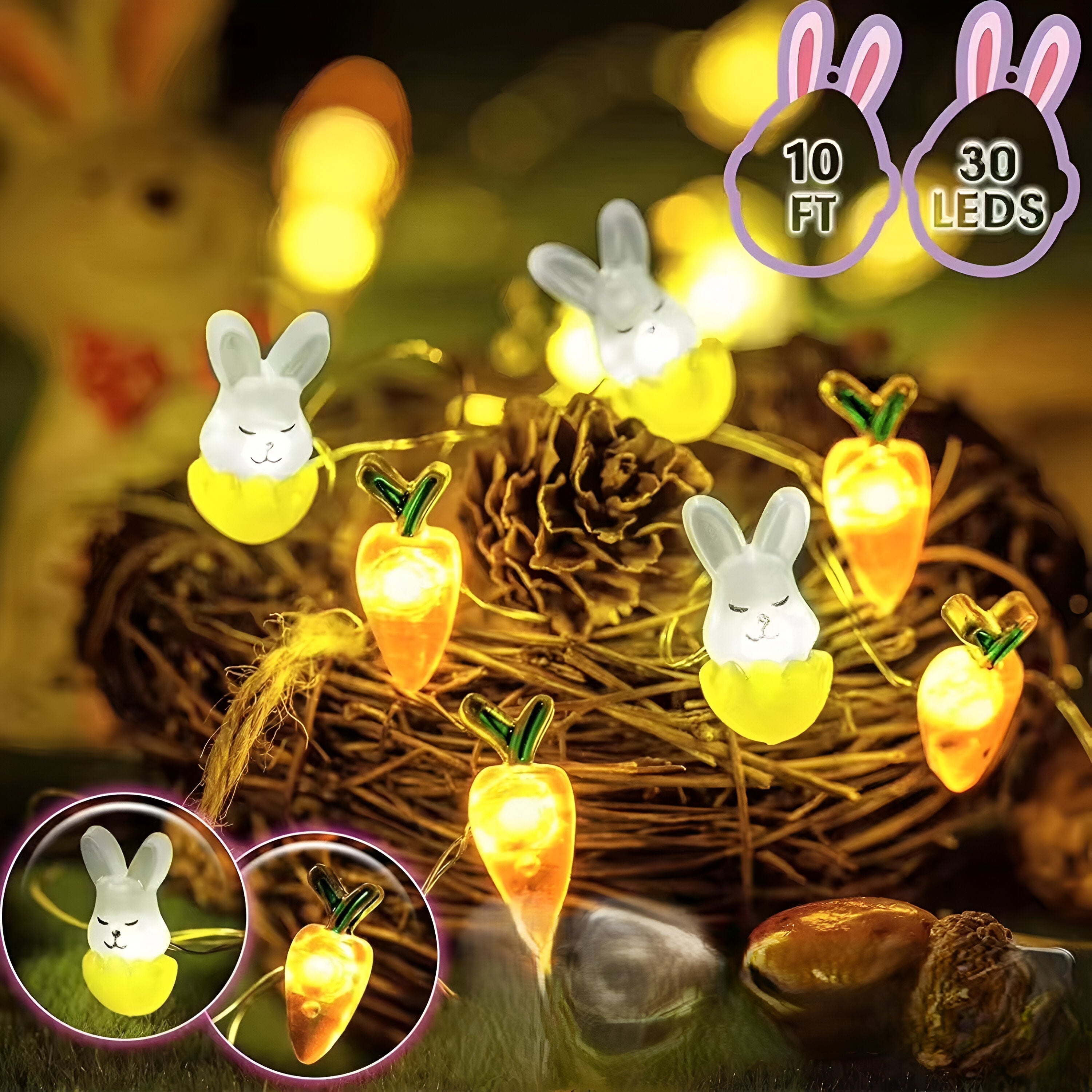 TwinkleNest LED Lichterkette