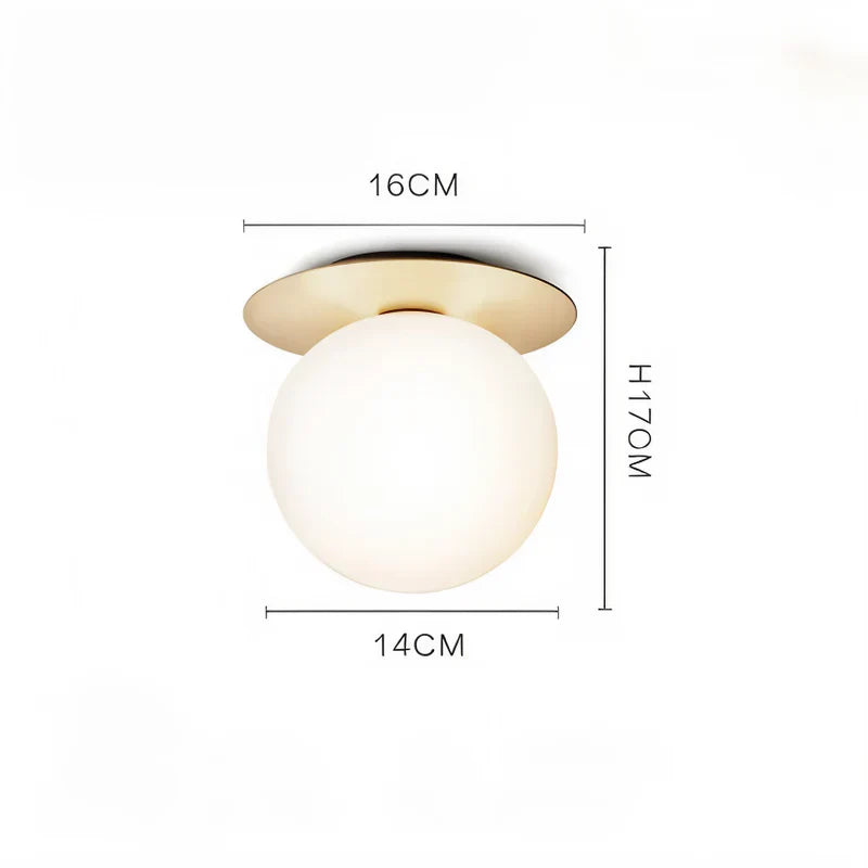 GlowOrb LED Deckenleuchte Globus