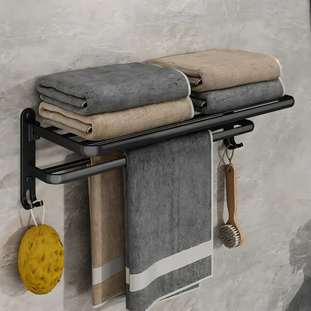 TowelFlex Wandmontierte Doppelhandtuchstange