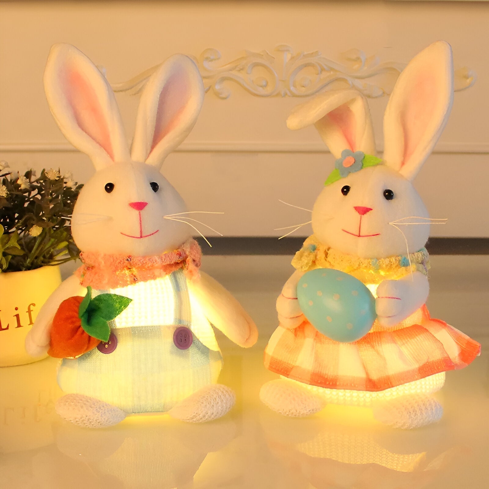 BunnyGlow Weiches LED Nachtlicht