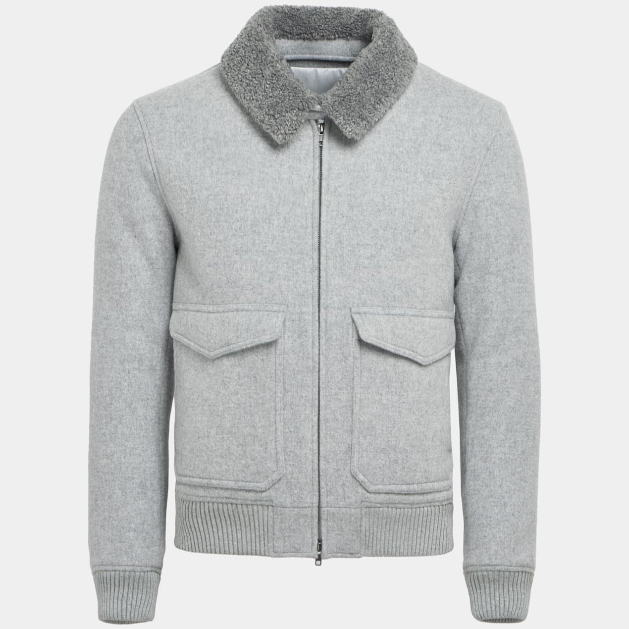 Arlo Warm Fleece-gefütterte Bomberjacke