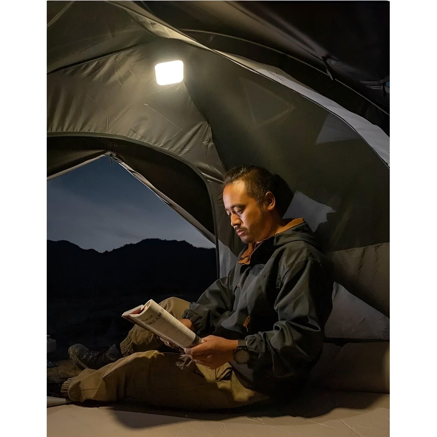 MagnaGlow – Magnetische wiederaufladbare LED-Lampe mit rundem, kompakt Design