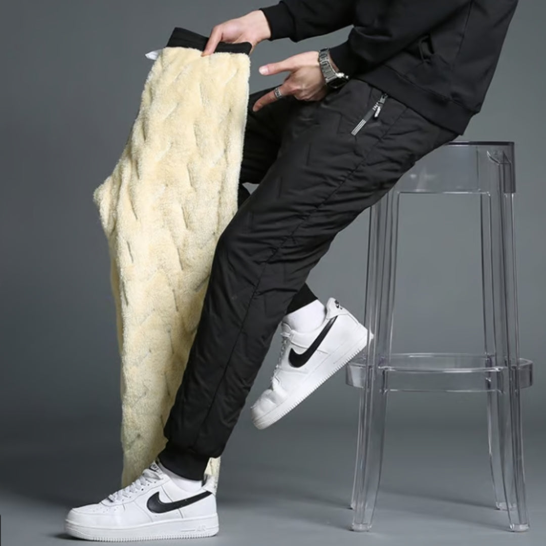 Carl Casual Thermohose – Warm & Komfortabel Fleecegefütterte Hose