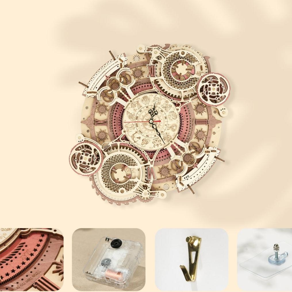 Zodiac Wanduhr und Kalender