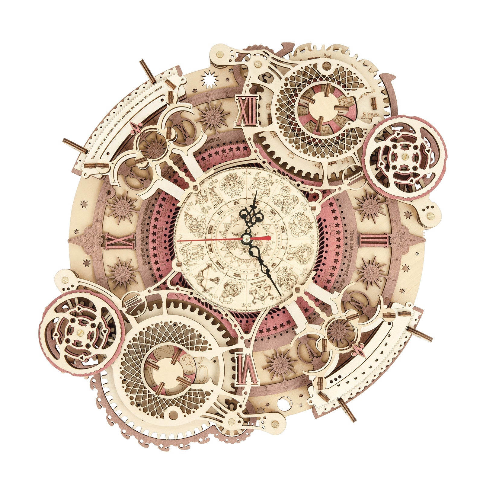 Zodiac Wanduhr und Kalender